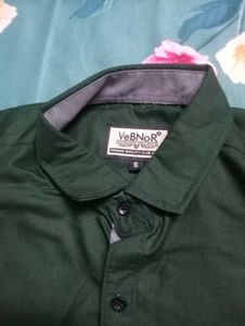 branded Green Casual Shirt size - S