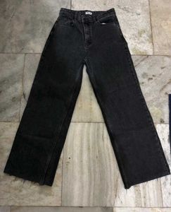 Black Wide Leg Jeans