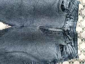 Stylish Washed Denim Jeans