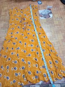Boho Peacock Print Long Dress 👗