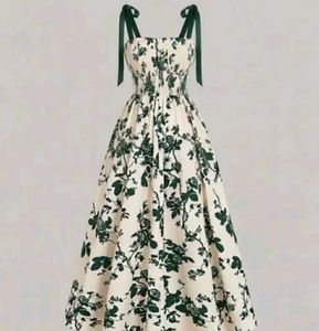 Floral Print Maxi Dress