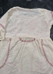 Embroidered Cotton Top