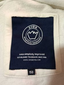 White SVEA San diego JR hoodie