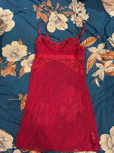 La Vie en Rose Lace Night Slip
