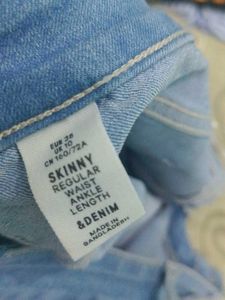 H&amp;M  Blue Denim Jeans