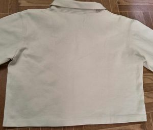 Trendy Crop Top with "Boston" Graphic