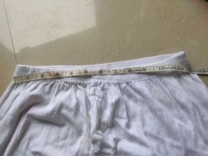 White Embroidered Salwar Pants
