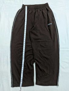IetsFrans Brown Baggy Fit Sweatpants ( unisex )