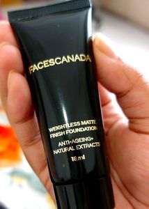 New FACESCANADA Weightless Matte Finish Foundation