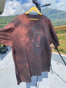 y2k vintage drop shoulder hard rock cafe tshirt