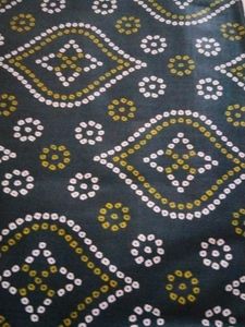 1 Green Olive Bandhini Special Cotton Fabric