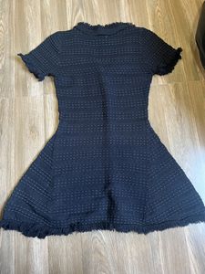 Korean Mini Black Dress