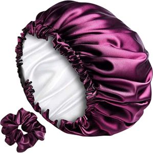 🎀Silk Hair Bonnet with Scrunchie