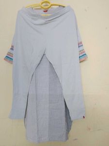 Striped Cotton Kurti