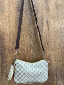 Stylish Monogram Crossbody Bag