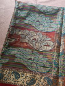 Multi Color Saree With Blouse
