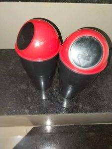 2 mini Dustbin for kitchen / car and bathroom