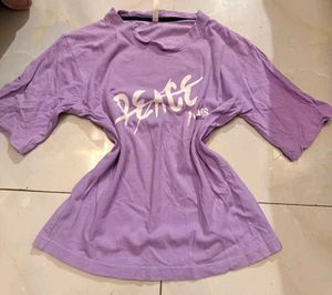 👾Purple Graphic T-Shirt
