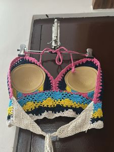 Boho Crochet Crop Top