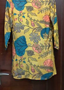 Floral Print Button-Up Shirt.