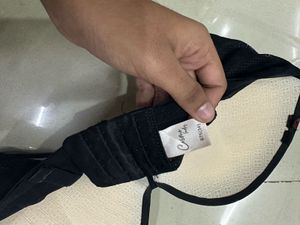 Black Padded Strapless Bra
