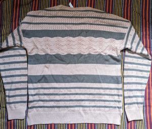 High Low Style Light Sweater