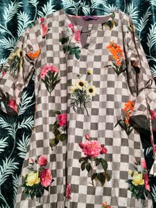 libas M Floral Print Kurta