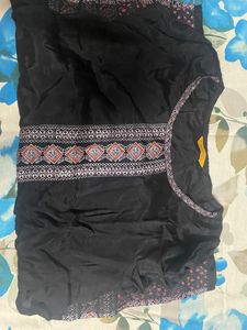 Black Stylish Kurta