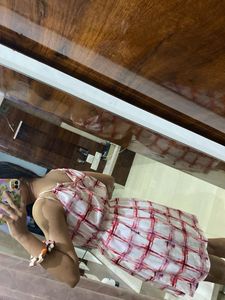 Chic Plaid Spaghetti Strap Dress