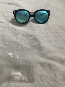 Stylish Blue Mirror Sunglasses