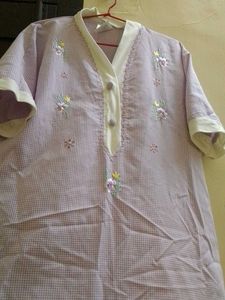 Long Korean Night Dress