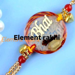 Coustomize Resin Rakhi For Brother & Best Bro