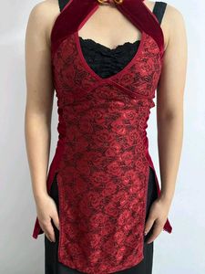 Stunning Red Lace tops