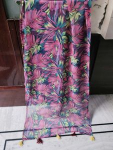 Vibrant Floral Print Dupatta