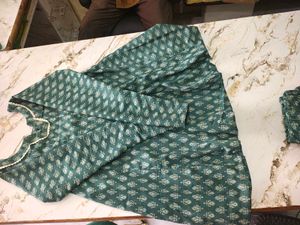 trendy farshi with anarkali style kurti set
