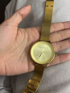 French Connection Gold Watch