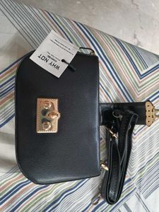 Chic Black sling bag/ clutch
