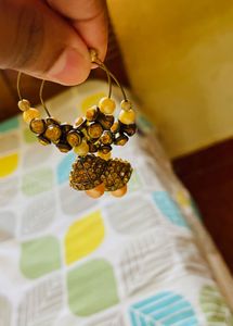 Vintage Inspired Mushroom Earrings