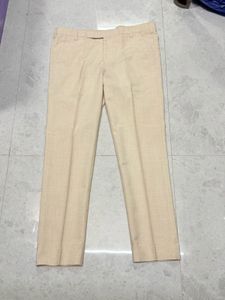 Classic Beige Khaki Tailored Trousers Pant