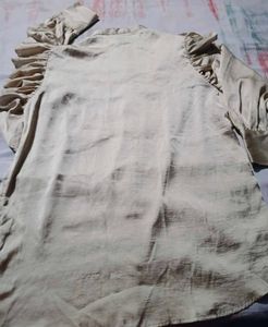 Embellished Beige shirt
