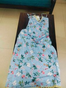 Floral Print Slip Dress
