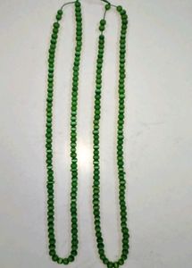 Beads Glass Green/Rhinestone/Unique/ Stylish 2 str