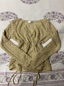 cute mesh lace top