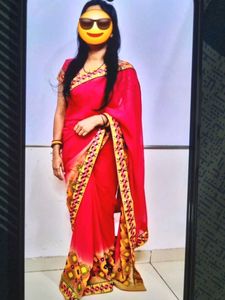 Tody Offer Embroidered Saree Party Heavy B