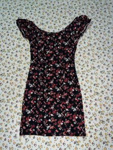 Floral Bodycon Mini Dress