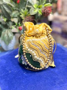 Elegant Embellished Potli Bag