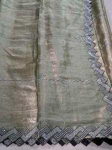 Elegant Sequin Embellished Saree