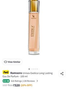 Ramson's Unisex Exotica Perfume