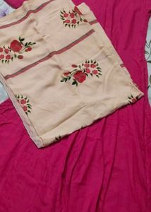 Vibrant Pink Anarkali Kurta