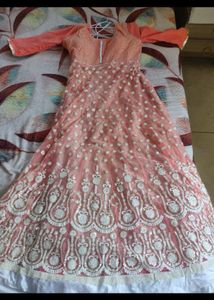 Heavy Anarkali ethenic dress